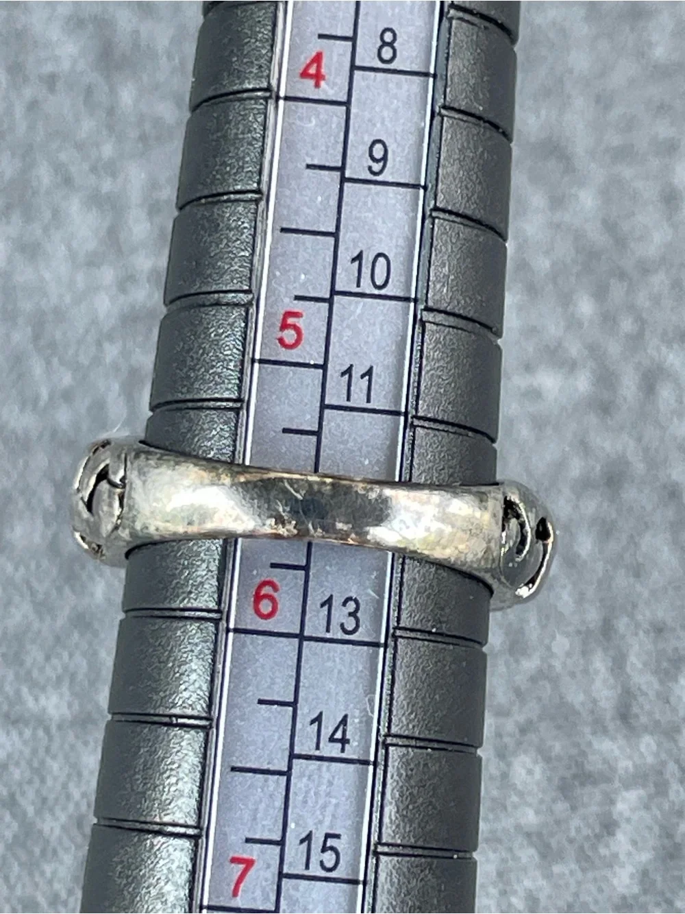 Vintage Premier Designs Black Onyx Silver Plate Ring Size 5 1/2